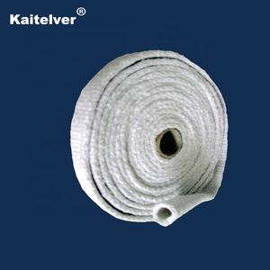 Cinta tejida de respaldo de soldadura de cerámica de silicato de aluminio con revestimiento de chimenea de sellado - Product Image 2