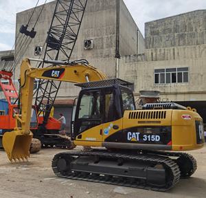Excavadora Cat 315D casi nueva en buen estado excavadora sobre orugas Cat 315d Caterpillar usada en stock a la venta - Product Image 3