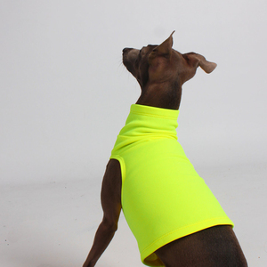 Whippet-ropa para mascotas, protección térmica en blanco y rojo, chaleco gris cálido - Product Image 3