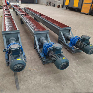 Transportador Espiral de Acero Inoxidable 304 de 5.5 kW con Velocidad Ajustable e Inclinación para Planta de Fabricación - Product Image 2
