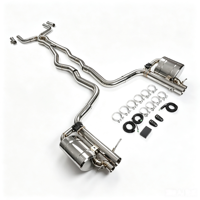 Pièces de voiture de performance Airon, silencieux à soupapes en acier inoxydable, échappement Catback pour Mercedes Benz W205 C63S/C63 4.0T V8