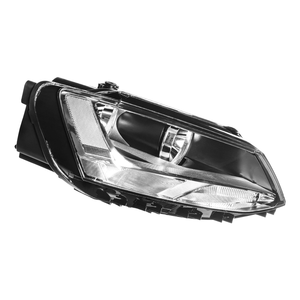 Phares de voiture pour <span class=keywords><strong>VW</strong></span> Jetta 2012-2018, lentilles transparentes, boîtier noir - Product Image 2