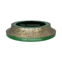 Haute efficacité 5 "meule de profilage de diamant fritté meule de coupe meuleuse d'angle meule de bord pour marbre
