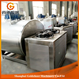 Serbatoio di Raffreddamento Chimico da 2000L in Acciaio Inox 316, Serbatoio Industriale per Emulsionamento del Latte, Serbatoio per Miscelazione e Deaerazione di Latte e Succhi di Frutta - Product Image 2