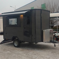 Remorque alimentaire personnalisée, moto, camping-car mobile, caravane