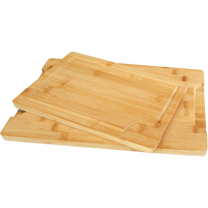 Sopewod Bộ 3 miếng tre thớt đặt thớt Hữu Cơ tre hình chữ nhật thu nhỏ bọc bền vững cắt khối - Product Image 6