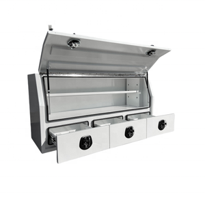 Pickup Ute Tray Truck <strong>Tool</strong> Box Aluminium Storage <strong>Toolbox</strong> <strong>With</strong> Drawers - Product Image 5