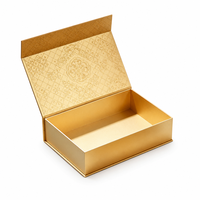 Scatola Regalo Personalizzata con Logo, in Lino, Magnetica, Goffrata, Metallizzata