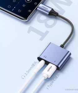 Tipo-<span class=keywords><strong>C</strong></span> per tipo <span class=keywords><strong>C</strong></span> e 3.5mm Jack compatibile per il telefono Android e Iphone 15 Iphone 16 serie PD 18W - Product Image 5