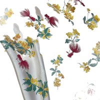Nouveaux manteaux en tissu jacquard brodé à motif double poisson de style chinois, cheongsams, Hanfu, satin Song, 100% polyester