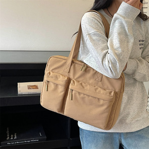 Women's Lightweight Summer Tote <b>Bag</b> Laptop Capacity <b>Travel</b> Daily Use Shoulder <b>Bag</b> for College & Gym - Product Image 1