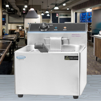 Nouveau Type 220V en acier inoxydable Mini friteuse électrique commerciale Friteuse électrique industrielle