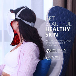 3 Couleurs LED <span class=keywords><strong>Photon</strong></span> Lumière Rouge Machines de Thérapie Usage Domestique Produits de Beauté Thérapie Redlight Masque Visage Beauté LED Masque - Product Image 3
