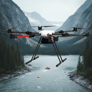 Mapping Surveying Hexacopter <b>Drone</b> Professional Industrial UAV 3KM Plastic Construction for Infrastructure Inspection 3D - Product Image 5