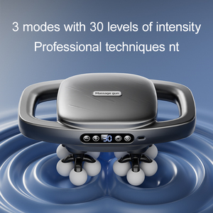 Marteau de massage rechargeable pour le corps entier 2026, 30 vitesses, percussion des tissus profonds, 16 têtes, pistolet de massage fascial - Product Image 5