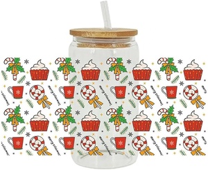 Kyw Chất Lượng Cao Biểu Tượng Tùy Chỉnh Thiết Kế 3D UV Dtf <span class=keywords><strong>In</strong></span> Trong Suốt Tấm Bán Buôn UV Dtf Cup Bọc Chuyển Cho Hàng May Mặc Plastisol - Product Image 4