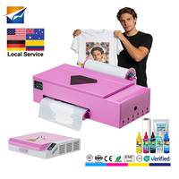 Mesin Cetak Transfer Panas ZYJJ OEM 13 Inch 30cm A3 XP600 untuk Kaos, Mesin Printer Inkjet DTF untuk Usaha Kecil