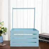 Panier de rangement en bois pour bébé, pour vêtements et jouets, étagère de rangement en bois massif pour la maison