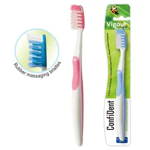 China companies custom design adult ultra whitening eco plastic toothbrush