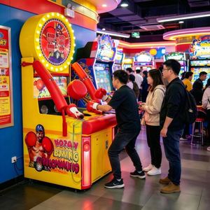 Arcade Boxing Champion Tournament Dragon <b>Punch</b> Game <b>Machine</b> Stress Release <b>Machine</b> Activity Warm-up Boxing Game <b>Machine</b> - Product Image 5