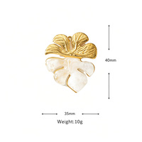 Breloques en acier inoxydable plaqué or 18 carats anti-décoloration, motif conque marine, pendentifs simples pour accessoires de collier et bracelet DIY