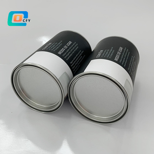 Cấp thực phẩm Canister rỗng ống giấy cho vẻ đẹp Collagen bột xi lanh bao bì nhôm có thể cho trà cà phê - Product Image 5