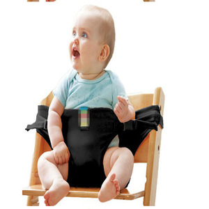 Harnais d'alimentation pour bébé, ceinture de sécurité en tissu jaune, sangle de sécurité pour utilisation sur chaise pour nourrissons - Product Image 4