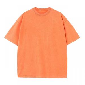 T-shirt con musica in difficoltà con lo scheletro <span class=keywords><strong>Rock</strong></span> And <span class=keywords><strong>Roll</strong></span> di 260Gsm lavato da uomo - Product Image 6