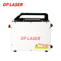 Machine de nettoyage au laser à fibre pulsée portable mini 50W 100W avec source laser Raycus