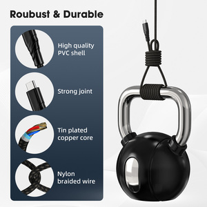 Usb3.2gen2 Loại-C Cáp PD 100W 20V 5A hỗ trợ 4K 20Gbps tốc độ truyền USB 3.2 Loại C để Loại C Cáp - Product Image 5