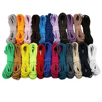 Cordon élastique en caoutchouc coloré de 2,5 mm à haute élasticité/fil de latex pour usage textile domestique