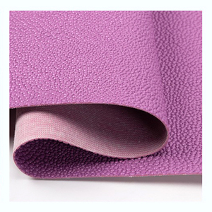 Commercio all'ingrosso di 1.0mm tessuto realizzato in pelle sintetica PVC con pelle di pesce perla venduto direttamente dai produttori - Product Image 4