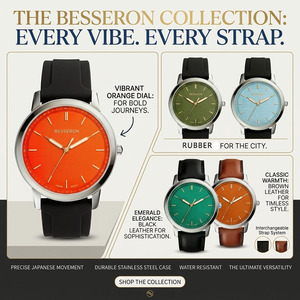 Reloj de pulsera para hombre 2026, al por mayor, de acero inoxidable 316L, con movimiento de cuarzo japonés, clásico, deportivo y ecológico. - Product Image 2