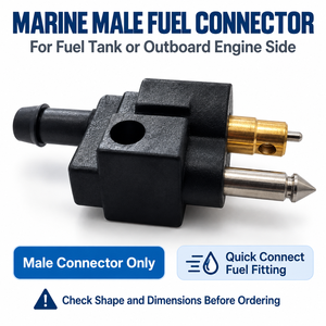 מחבר דלק זכר חדש של LINDA <span class=keywords><strong>Marine</strong></span> Outboard Diesel 4 פעימות לחיבור מהיר למיכל דלק וצינור דלק למנוע סירה - Product Image 1