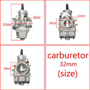 ชุดคาร์บูเรเตอร์ Mikuni <span class=keywords><strong>VM32</strong></span> VM34 110-250cc สำหรับรถวิบาก ATV Quad รุ่น <span class=keywords><strong>VM32</strong></span>-193 VM34-168 รับผลิตตามสั่ง ปรับแต่งได้ จำหน่ายราคาส่ง - Product Image 3
