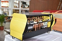 Chaudières en cuivre duel Système de chauffage en acier inoxydable E61 Machine à expresso commerciale Machine à café multifonctionnelle professionnelle