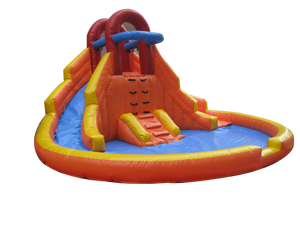 <span class=keywords><strong>2025</strong></span> nóng bán siêu vui vẻ Bouncer inflable hồ bơi đồ chơi với Slide cho trẻ em chơi nước - Product Image 2