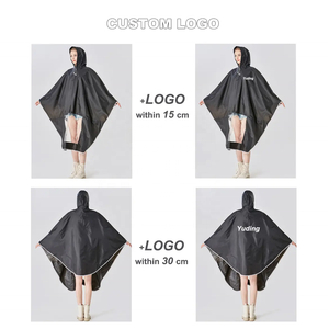 Poncho Antipioggia Leggero e Portatile per Bicicletta, Unisex, in Poliestere 210T con Rivestimento in PU, Mantella Impermeabile Riutilizzabile con Cappuccio per Ciclismo - Product Image 4