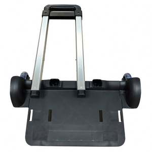 Poignée de chariot de sac à dos scolaire télescopique imperméable en métal, détachable, 6 roues, réglable, robuste - Product Image 2