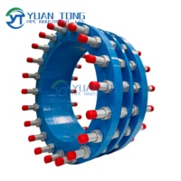 Harga Grosir YUANTONG GB-100 Adaptor Flens Baja Karbon Universal DN50-DN600 Standar Internasional Pipa Fleksibel