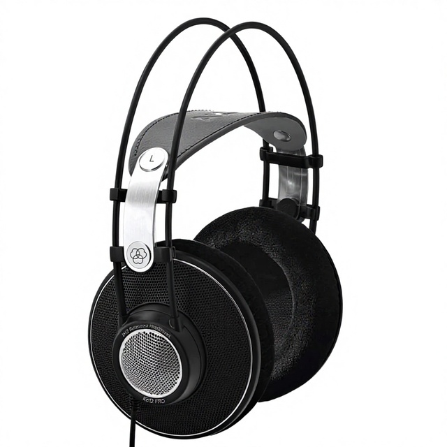AKG Pro Audio K612 PRO Over-Ear Open-Back 120 Ohm Premium Reference Studio Headphones Wired Professional Recording Monitoring