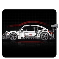Juguete Educativo para Niños, Modelo de Coche de Arrastre, Ensamblaje DIY, Bloques de Construcción Mecánicos de Carreras de Velocidad, Plástico ABS, Certificado CE