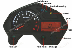 Ventas directas de fábrica Accesorios FT 180 Italika Tablero de moto Panel de instrumentos También para <span class=keywords><strong>Brava</strong></span> <span class=keywords><strong>Altino</strong></span> 180 200 - Product Image 2