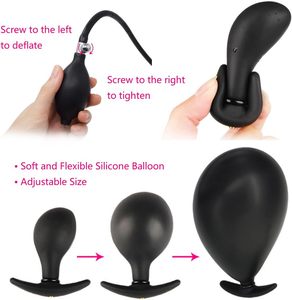 Harnais de tête réglable pour fétichisme BDSM SM, bâillon <span class=keywords><strong>gonflable</strong></span> en silicone à bouche ouverte avec verrou pour hommes, femmes et jeux gays - Product Image 3
