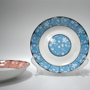 Platos de Restaurante de 8 Pulgadas con Impresión, Vajilla de Cerámica con Impresión por Tampografía, Platos de Porcelana con Diseño Artístico para el Sudeste Asiático - Product Image 5