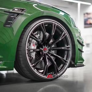 Jantes forgées noires brillantes de 18, 19, 20, 21, 22 pouces, 5x112 pour <span class=keywords><strong>Audi</strong></span> RS6 Rs5 Rs7 Rsq8 <span class=keywords><strong>TT</strong></span> ABT, jantes de voiture de tourisme - Product Image 5