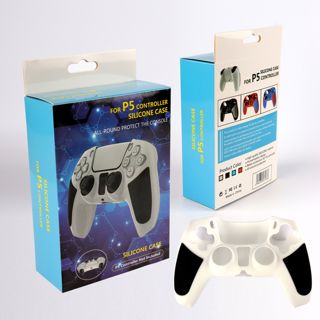 Colorful Controller Soft Case for Ps5 Anti-slip Silicone Skin Protective Cover Case for Ps5 Dualsense Wireless Controller
