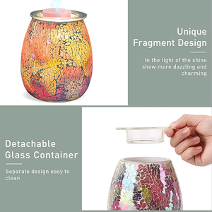 Mosaic <strong>Electric</strong> <strong>Oil</strong> <strong>Burner</strong> Wax Melt <strong>Burner</strong> Aroma Lamp Candle Warmer Melter <strong>Essential</strong> <strong>Oil</strong> Fragrance <strong>Burner</strong>