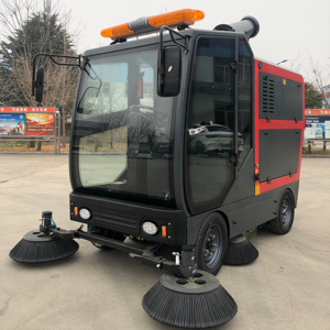 Mini Đường Quét Cho Lớn Nhỏ Gọn Cơ Khí Xe Tải Đường Phố Chân Không Nhà Để Xe Tầng Quét Xe Tải - Product Image 1