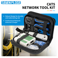 Ensemble d'outils de sertissage RJ45 RJ11 RJ12 en acier, pince à sertir multifonction avec pinces et connecteurs modulaires